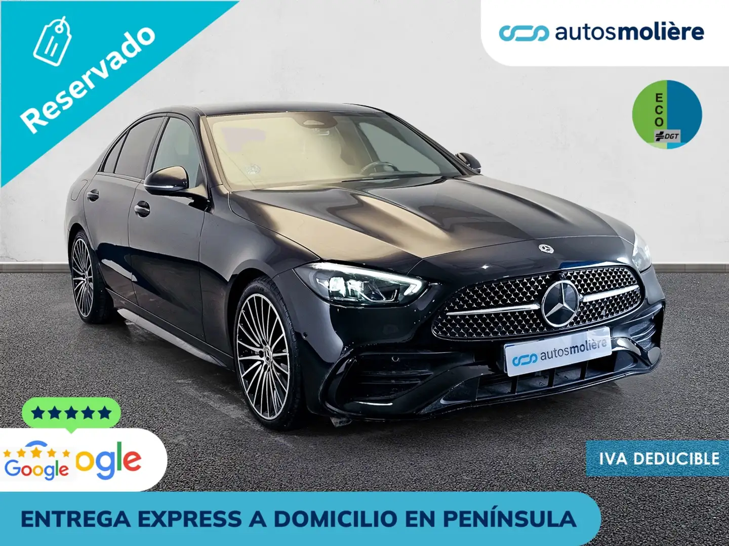 Mercedes-Benz C 220 220d 9G-Tronic Noir - 2