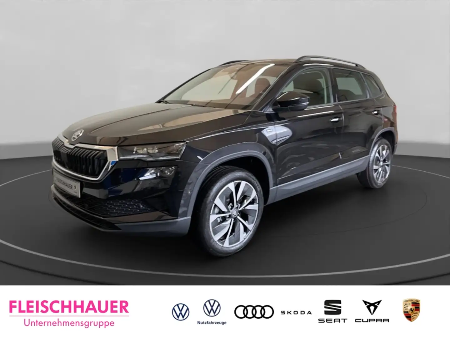 Skoda Karoq Selection 1.5 DSG AHK Navi PDC LED Sitzh. Lenkradh Negro - 1