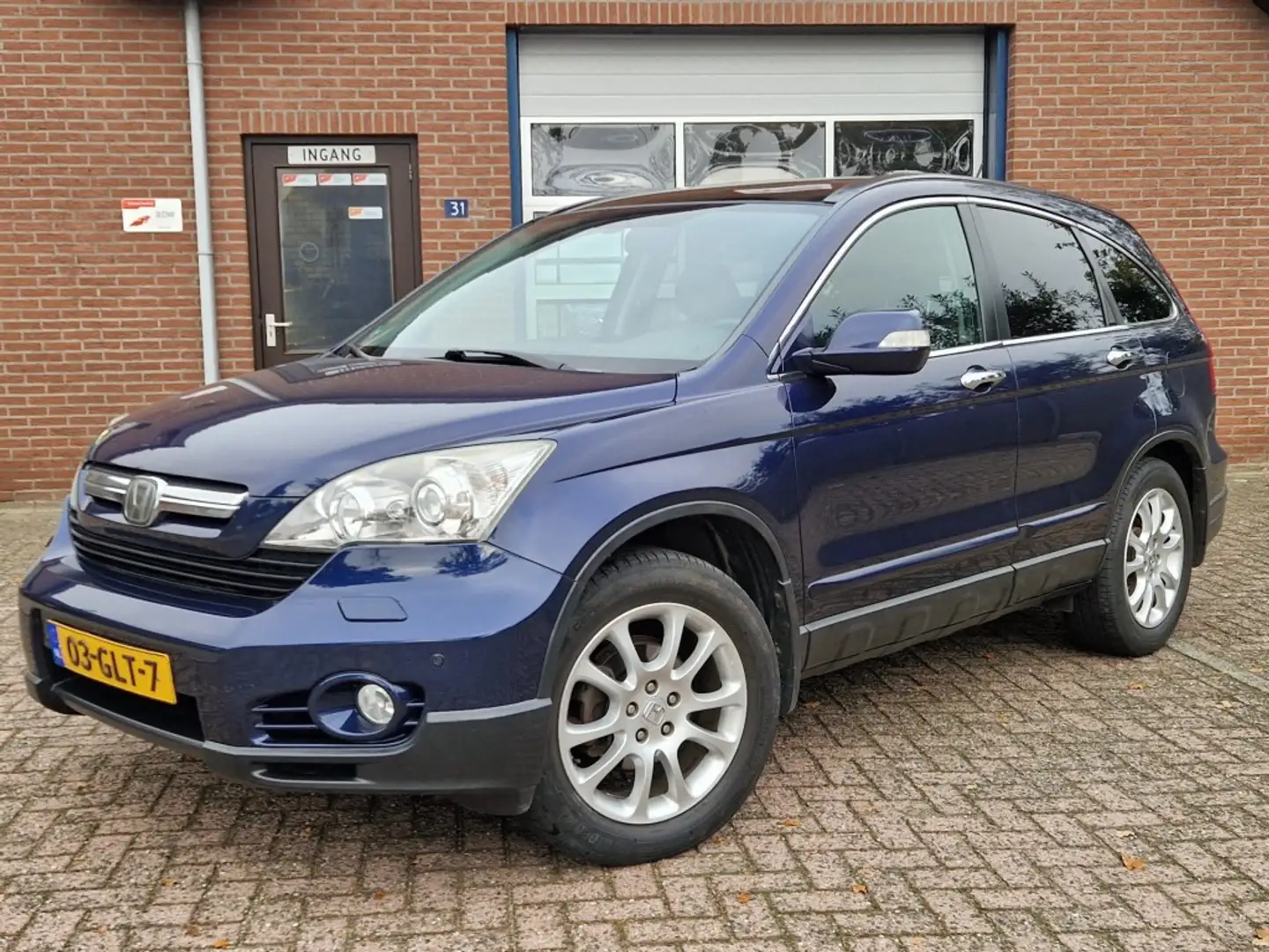 Honda CR-V 2.0i Automaat Executive 4x4 NL-auto Leer Clima Cru Blauw - 1