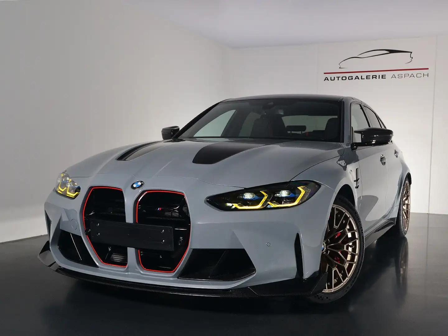 BMW M3 CS|Ceramic|LiveCockpit|Carbon|ServNeu|LaserLi Grau - 2