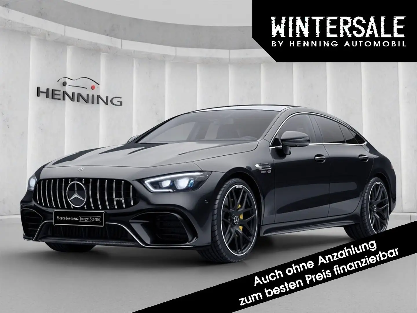 Mercedes-Benz AMG GT 63 4M+ Panora Burmester HUD Distronic 21" Noir - 1
