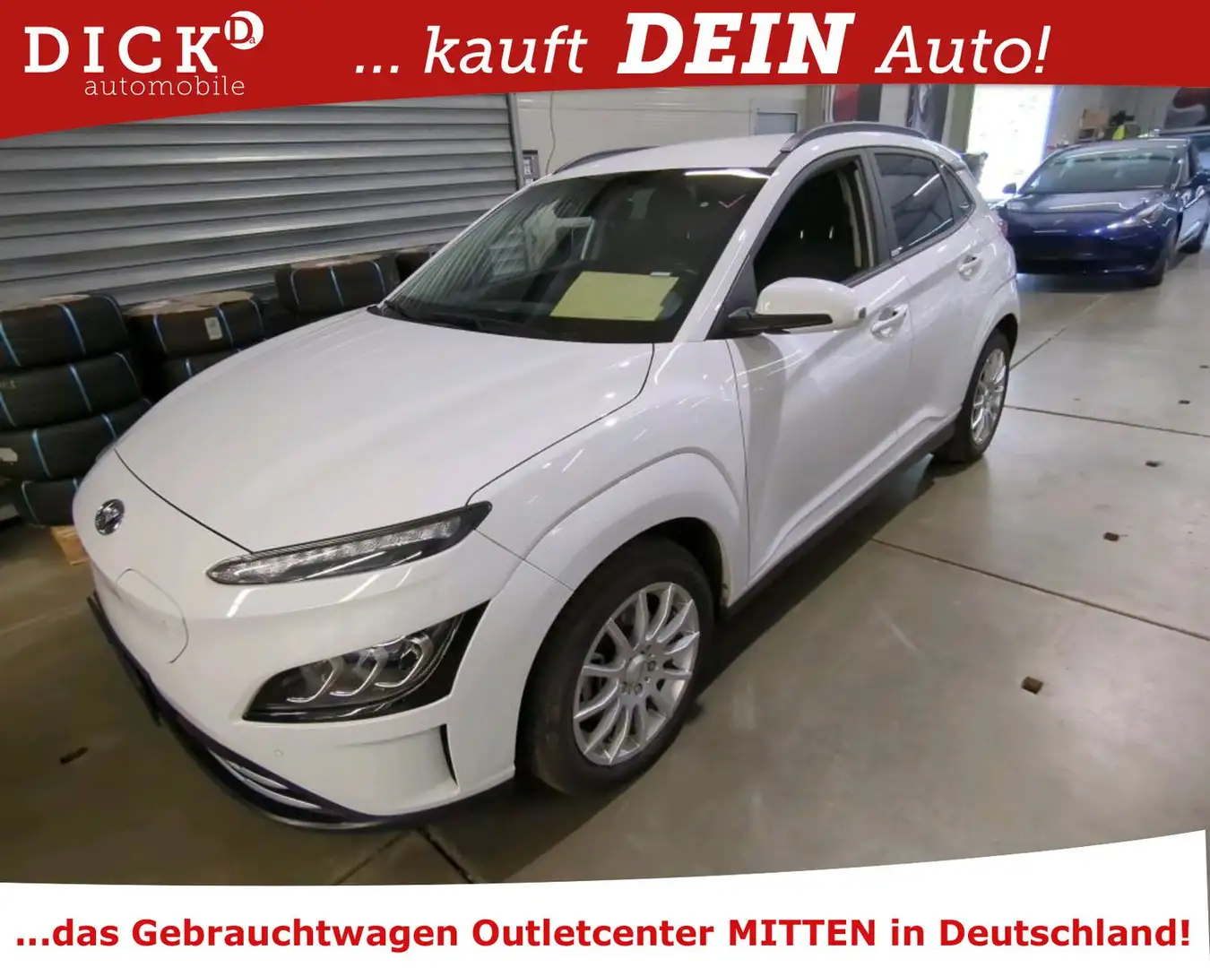 Hyundai KONA Elektro PRIME LED/HUD/HIFI/VIRTU/ACC/SHZ/8F White - 1