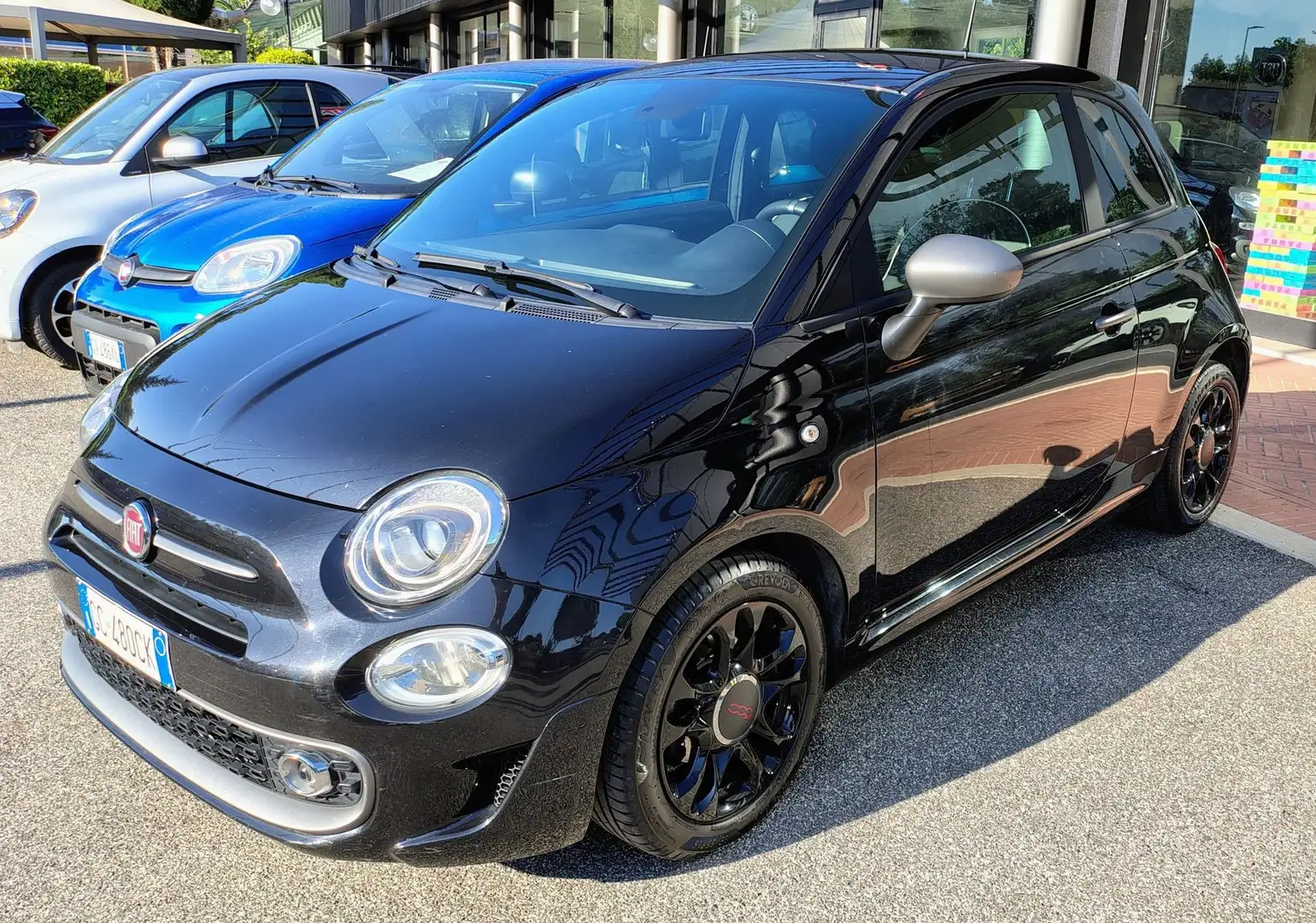 Fiat 500 1.2 Dualogic Sport Nero - 1