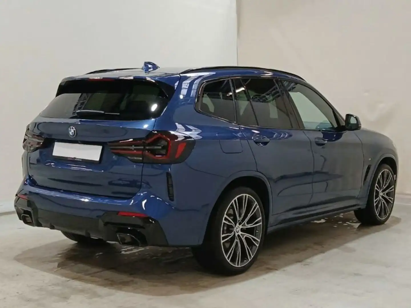 BMW X3 xDr. 30dA M Sport AHK Panorama Standh 21Zoll Blau - 2