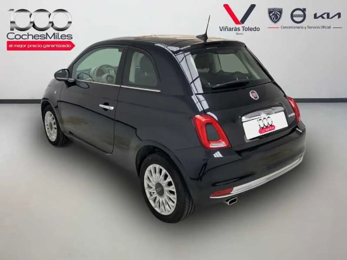 Fiat 500 1.0 Hybrid 51kw (70CV) Dolcevita Negro - 2