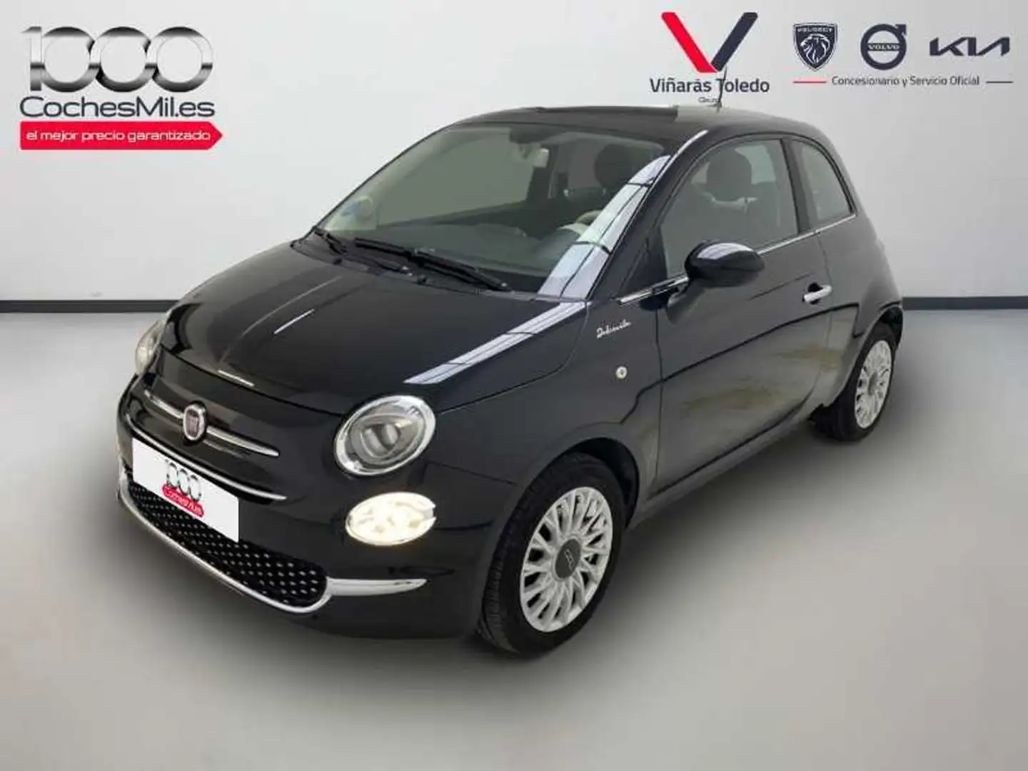 Fiat 500 1.0 Hybrid 51kw (70CV) Dolcevita Negro - 1