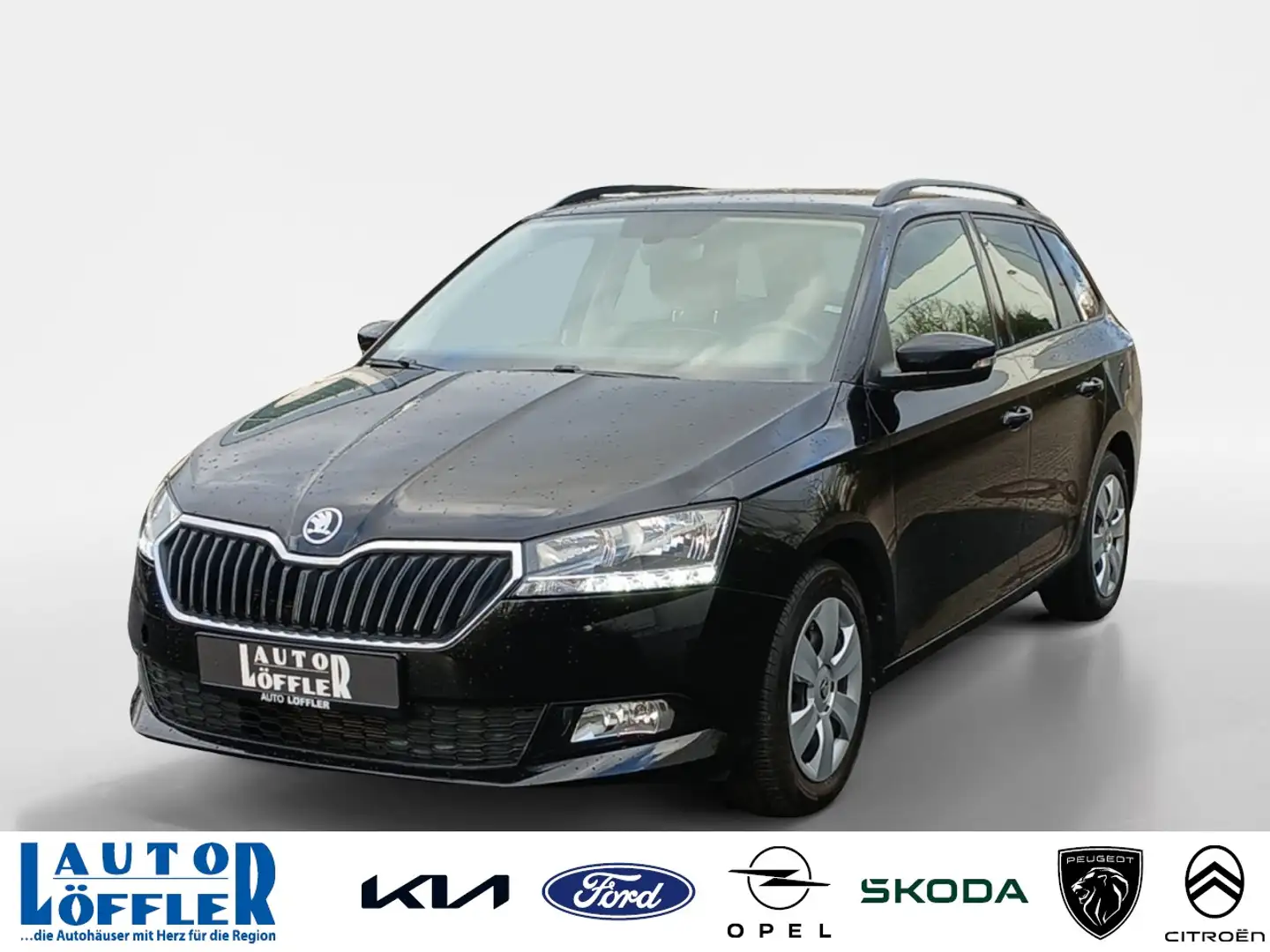 Skoda Fabia Combi Ambition 1.0 TSI PDCH* RFK* TEMP* Klima Schwarz - 1