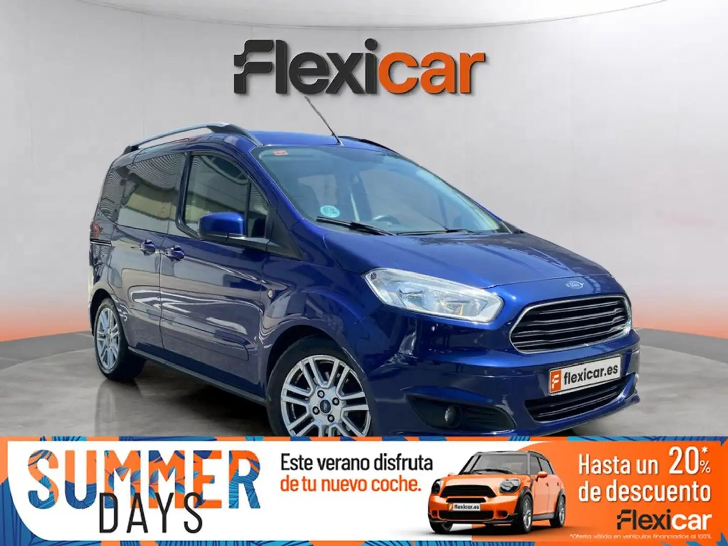 Ford Tourneo Courier 1.5 TDCi 70kW (95CV) Titanium Azul - 1