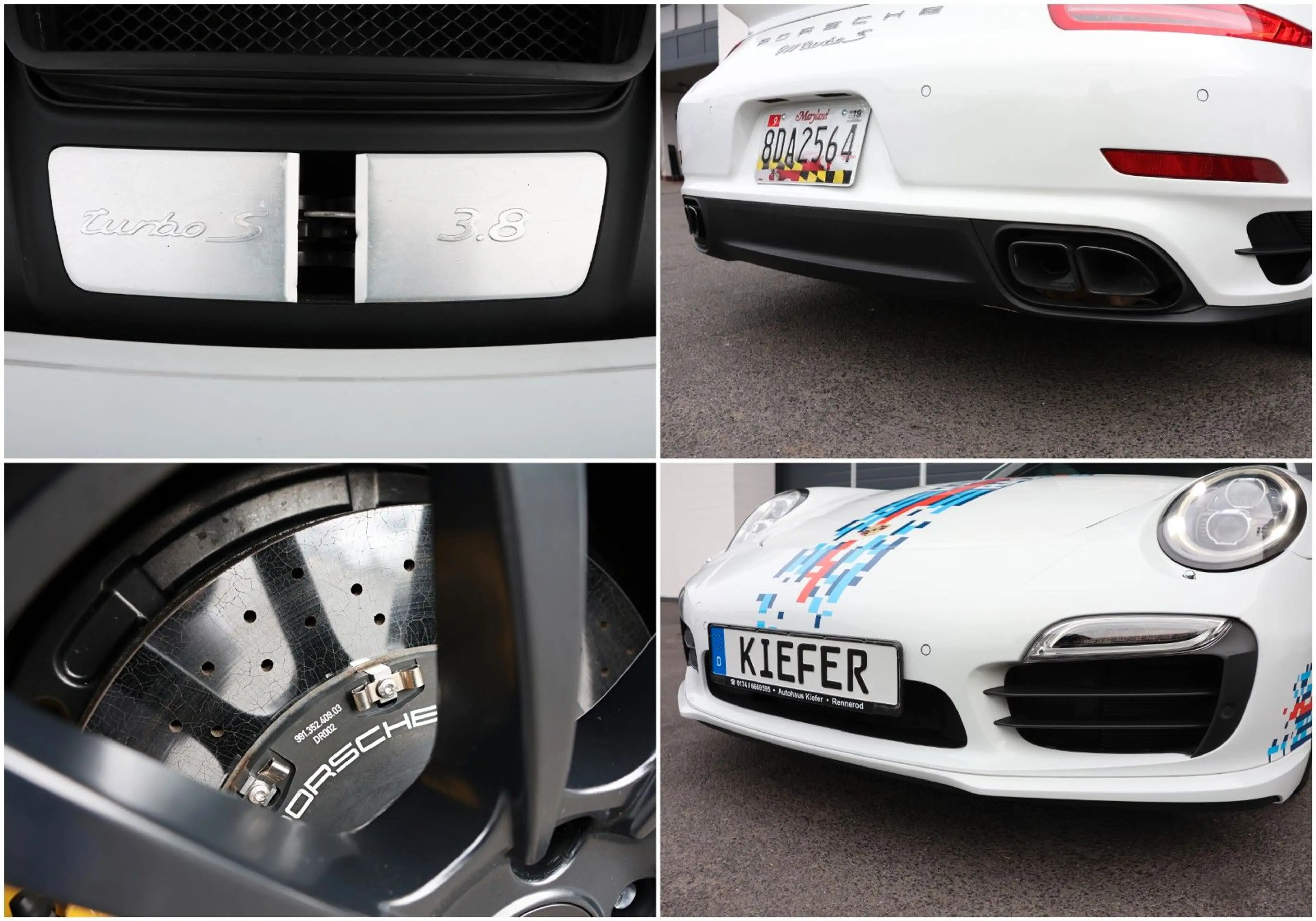 Porsche 991 Turbo S 911 Coupé AWD/BOSE/PANO/SHZ/SBL/R20 — photo 12