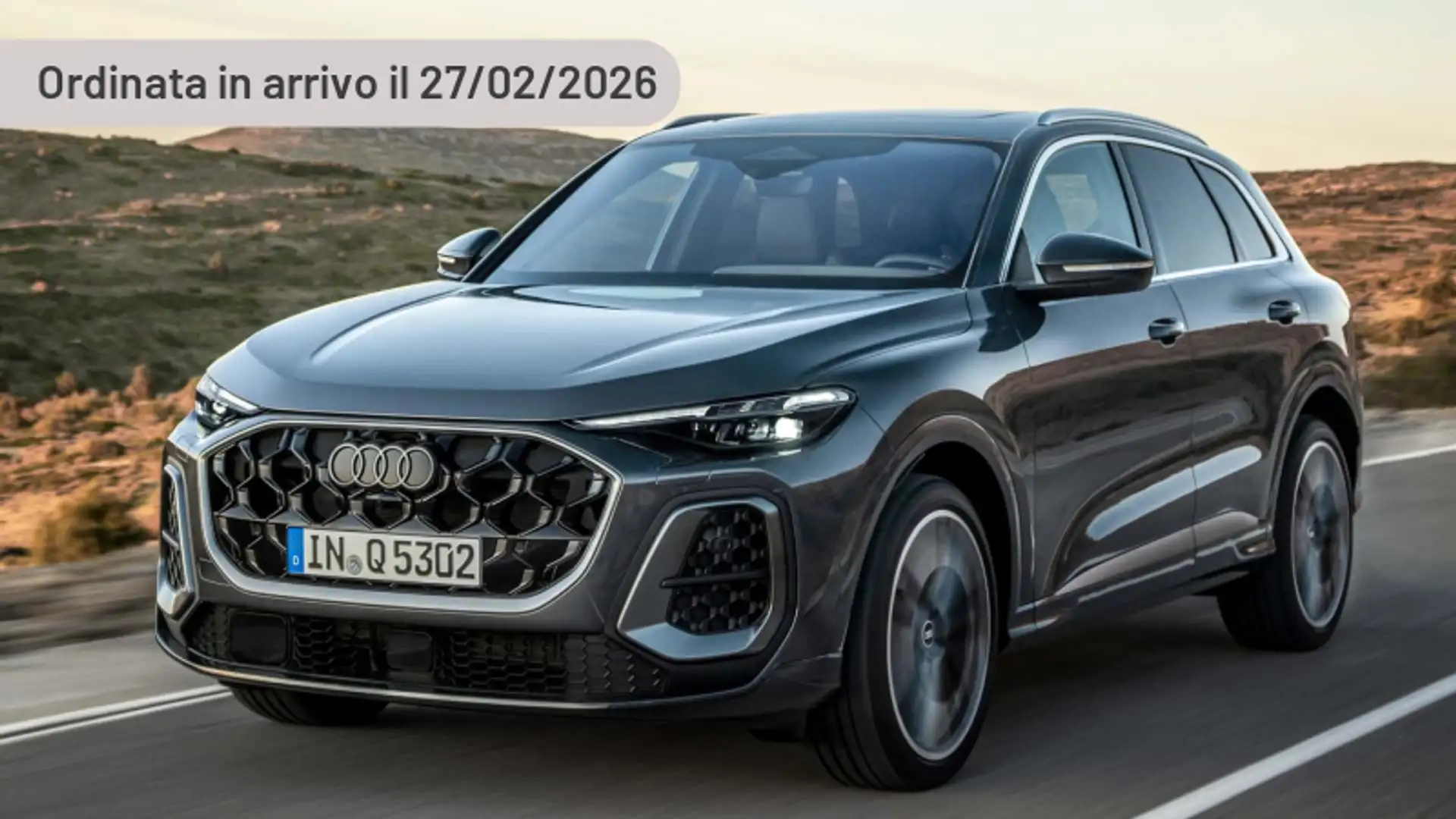 Audi Q5 TFSI 150 kW mHEV+ S tronic quattro Business Argento - 2