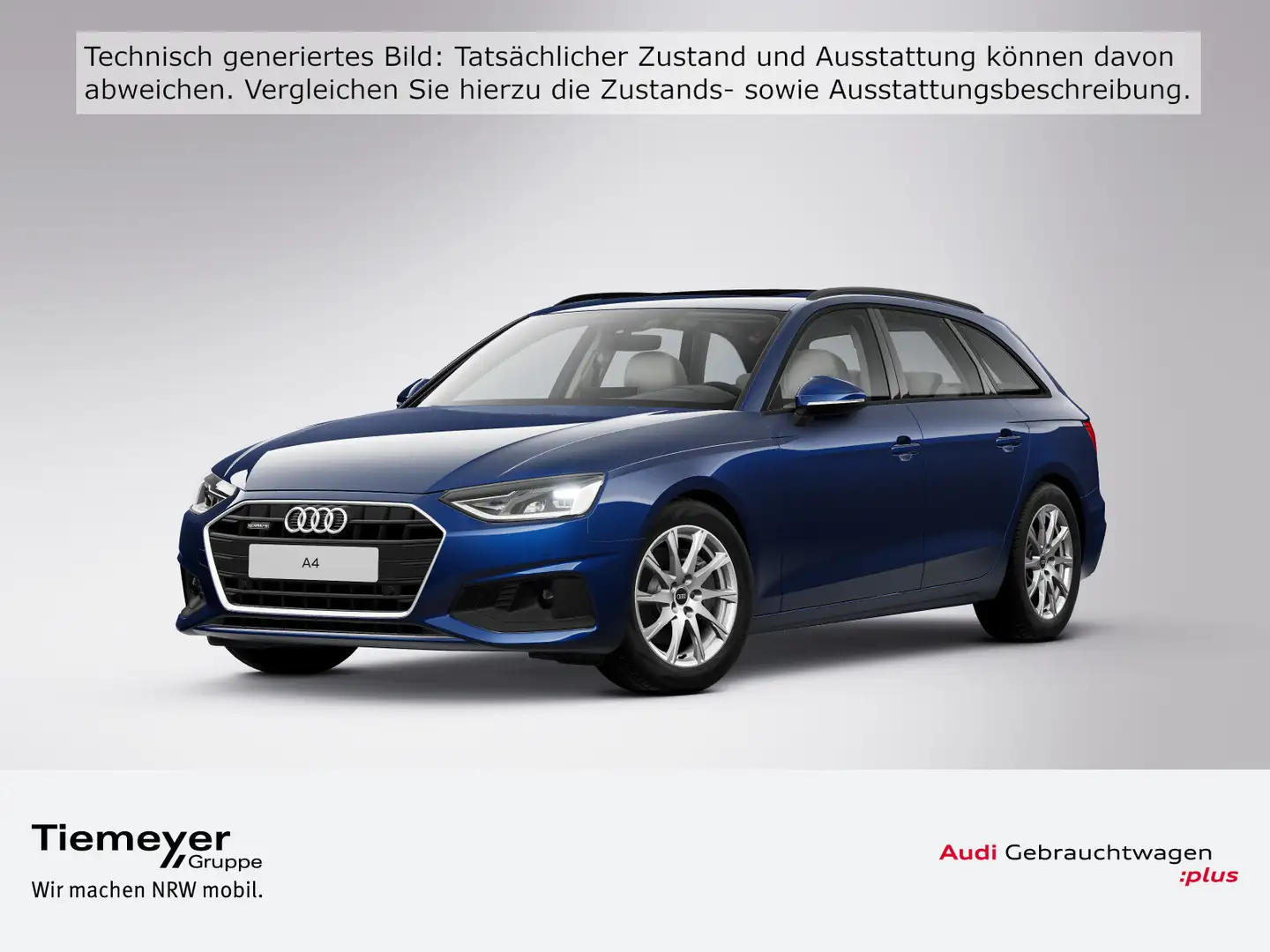 Audi A4 40 TFSI Q PANO KAMERA eKLAPPE Blau - 1