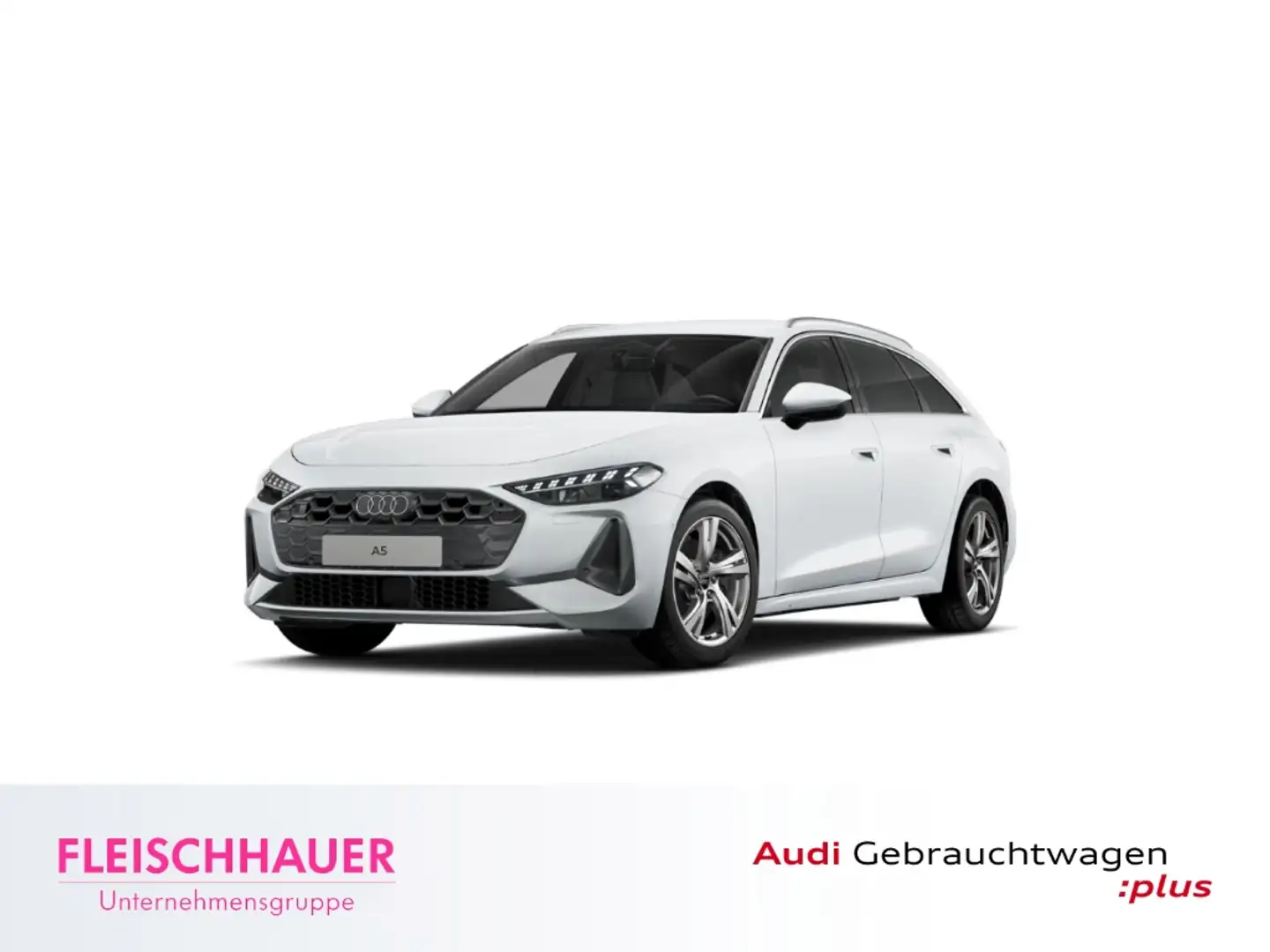 Audi A5 Avant 2.0 TFSI quattro Navi+AHK+ACC+RK+LED+CarPlay Weiß - 1