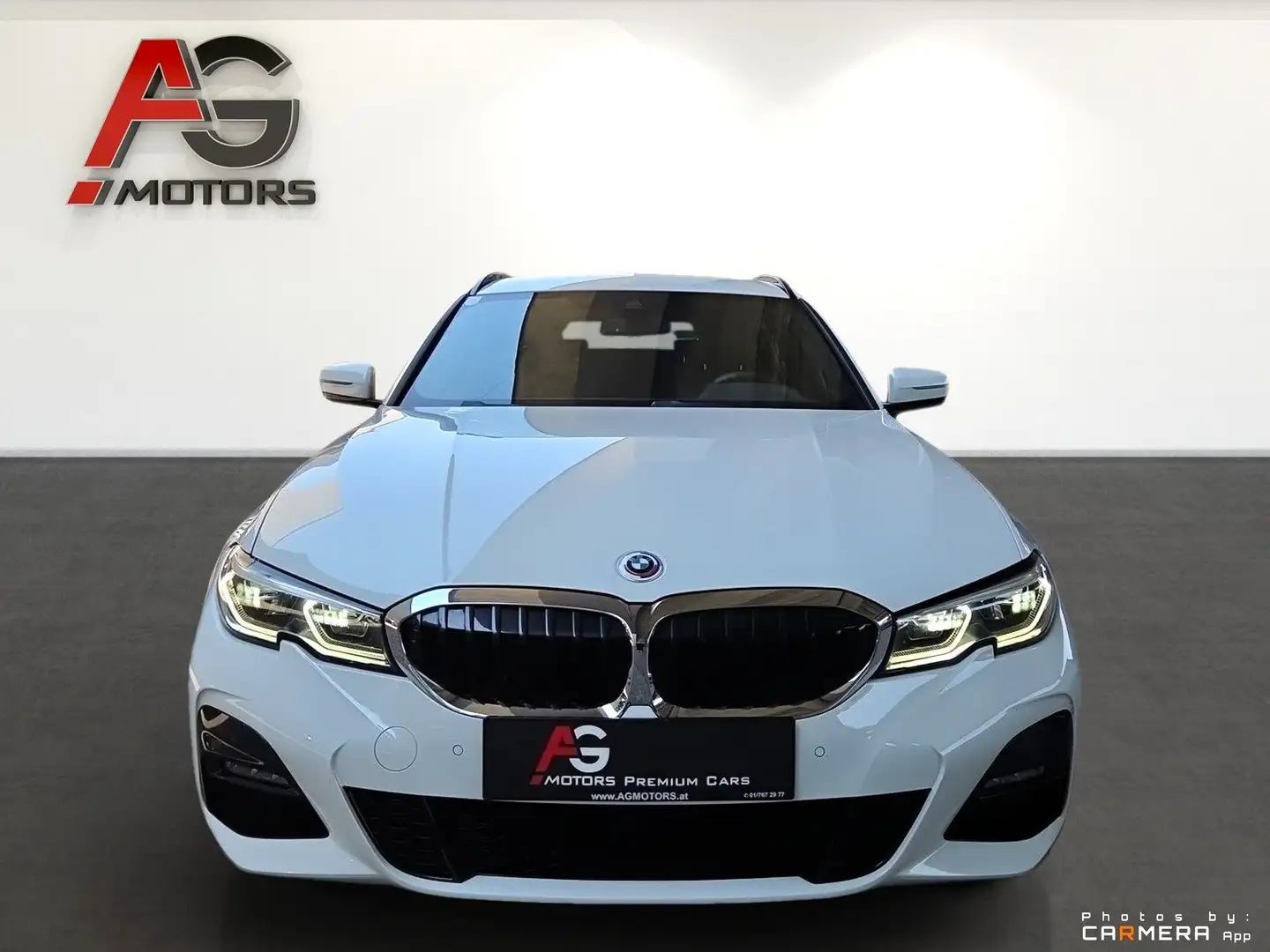 BMW 320 d xDrive Touring 48 V Mild-Hybrid-Technologie Aut Weiß - 2