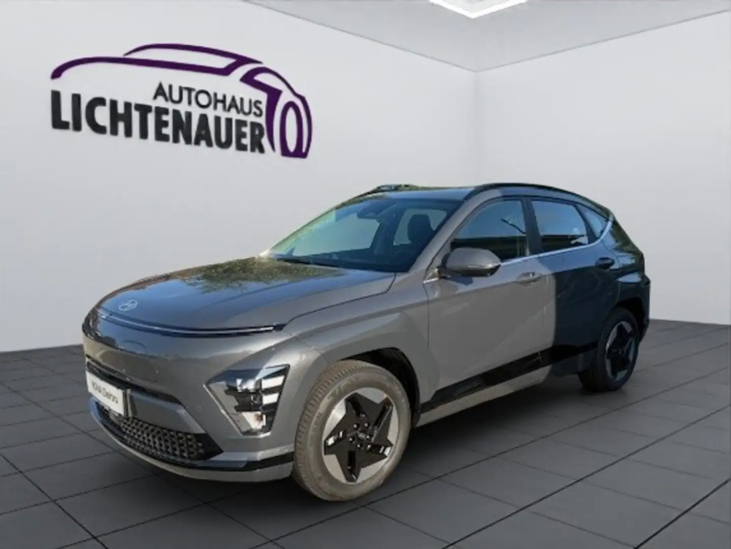 Hyundai KONA Kona Elektro 48,6kWh Smart Line +Technikpaket+W... Grau - 1