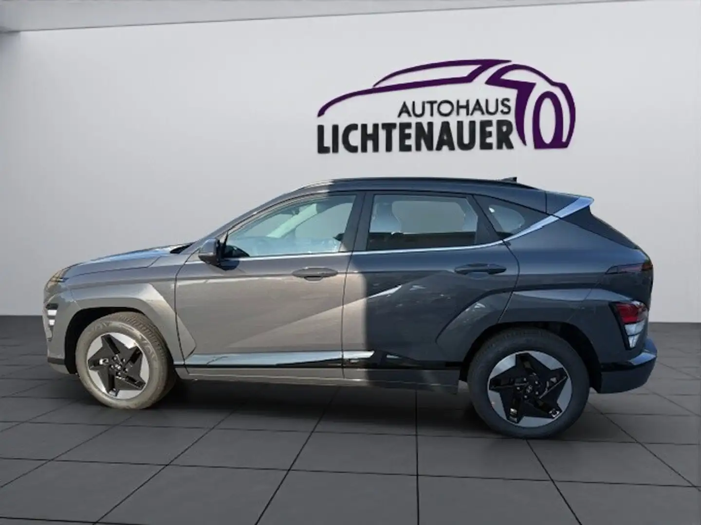 Hyundai KONA Kona Elektro 48,6kWh Smart Line +Technikpaket+W... Grau - 2
