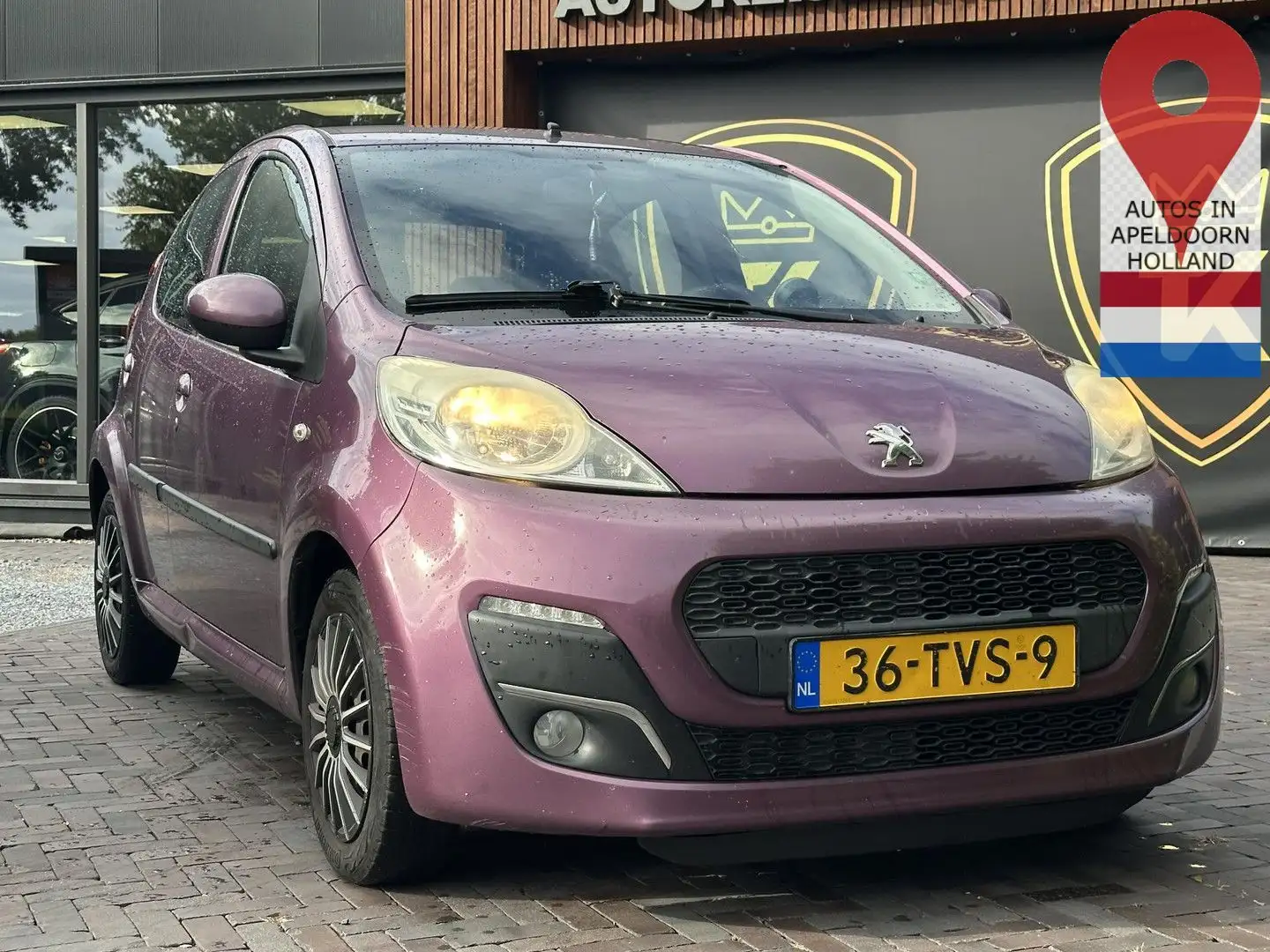 Peugeot 107 1.0 Active klima Elektrische Ramen Centrale Violett - 2
