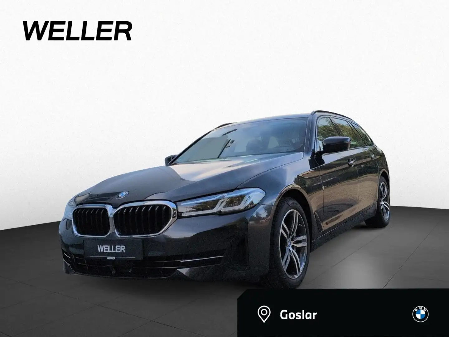 BMW 530 i xDr T LivPro StdHzg AHK Laser St+Go RFK H/K Gris - 1