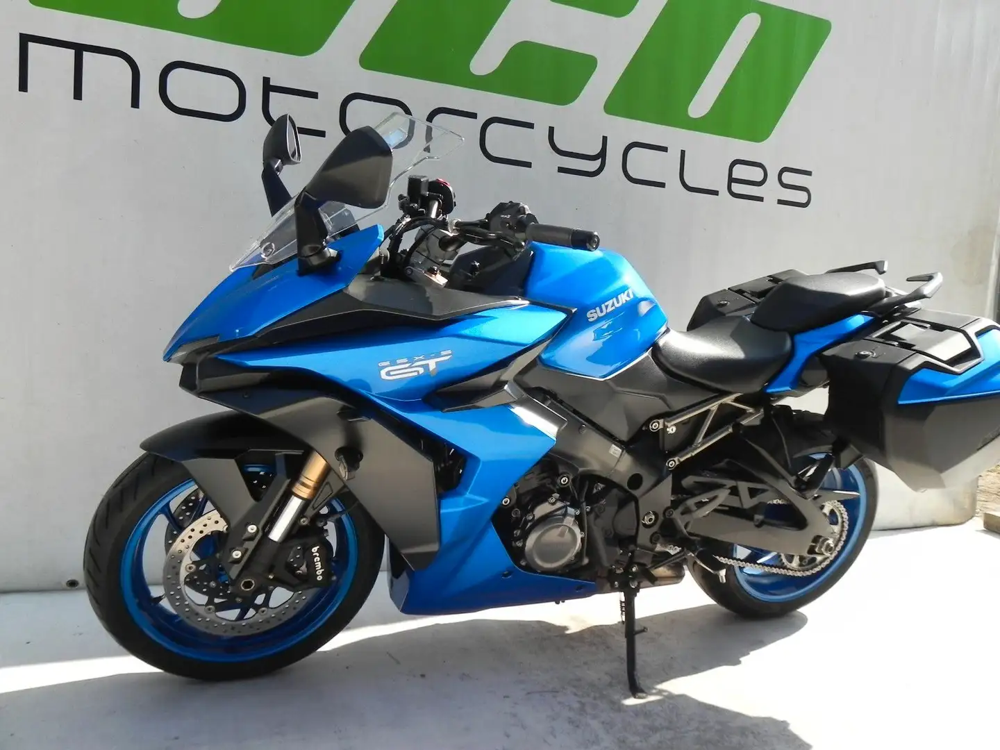 Suzuki GSX S 1000GT Koffer Azul - 2