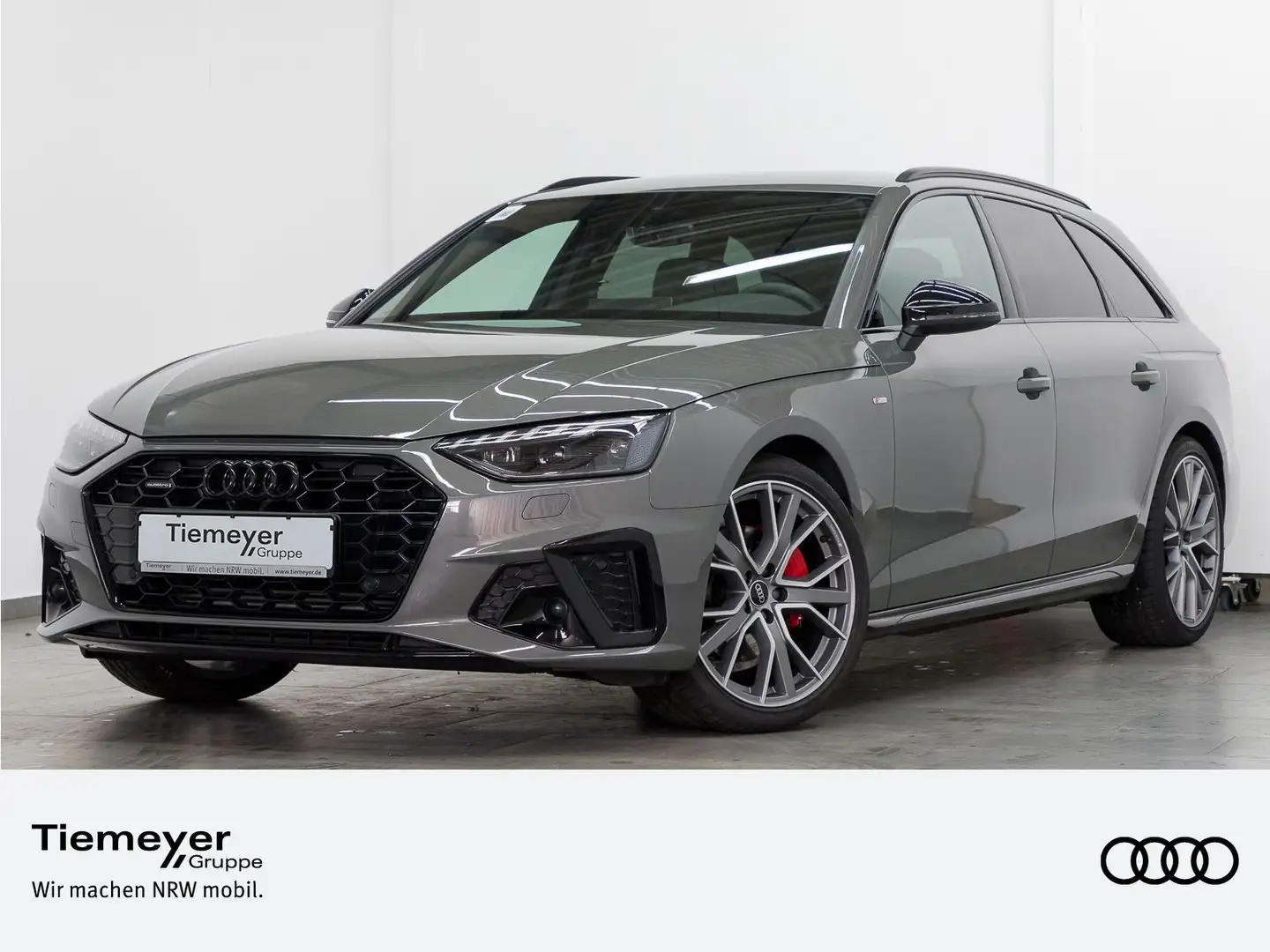 Audi A4 40 TFSI Q 2x S LINE LM19 KAMERA NAVI+ Grau - 1