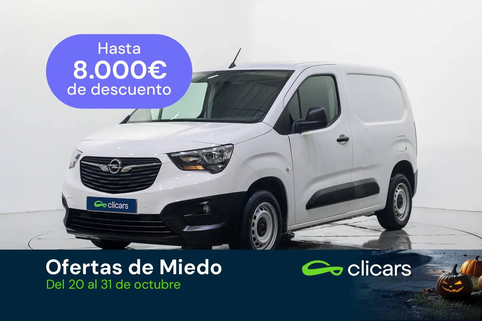 Opel Combo N1 Cargo 1.5TD S&S L 650 Express 100 Blanc - 1