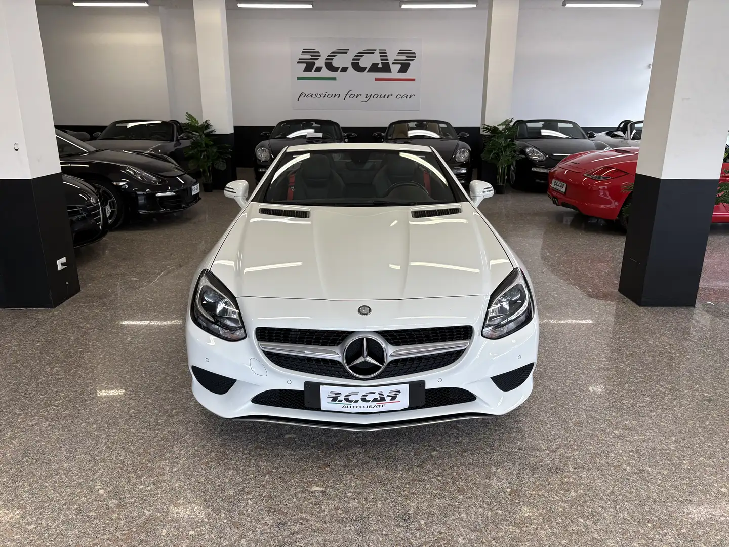 Mercedes-Benz SLC 200 Sport auto Weiß - 1