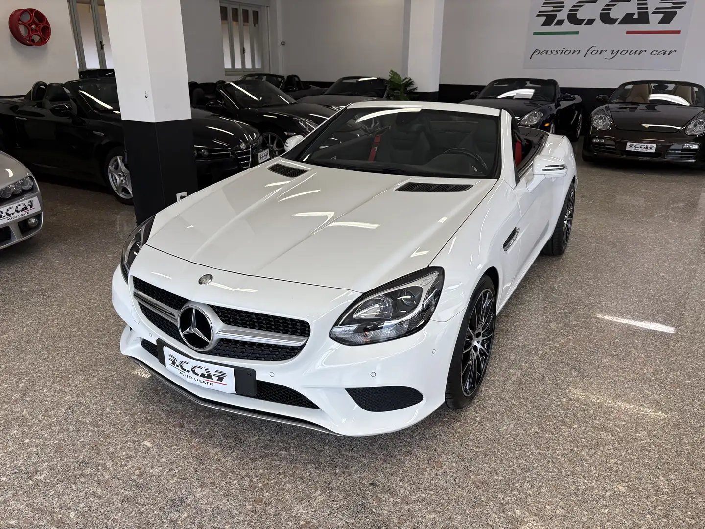 Mercedes-Benz SLC 200 Sport auto Weiß - 2