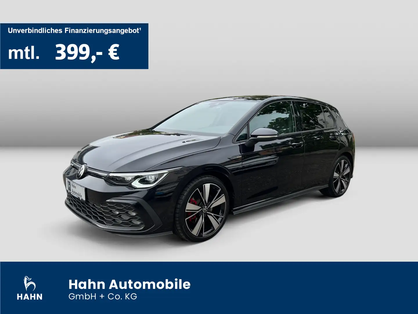 Volkswagen Golf VIII GTD 2.0TDI DSG ACC CAM LED NAVI SITZHE Schwarz - 1