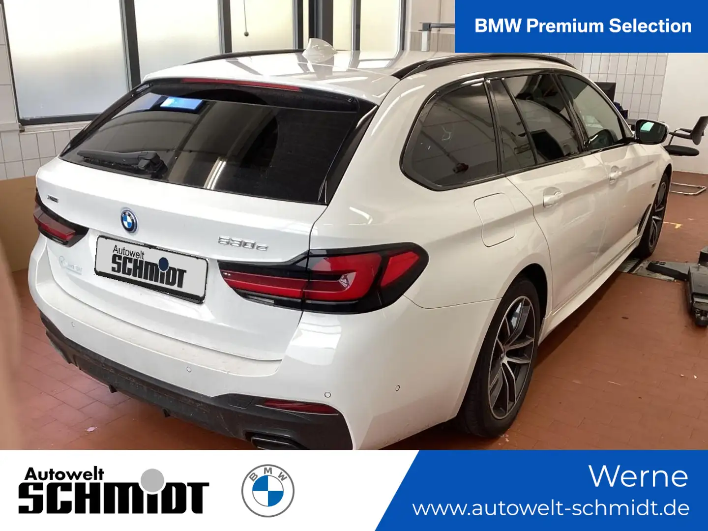 BMW 530 e xDrive Touring M Sport + 2J-BPS.-GARANTIE Weiß - 1