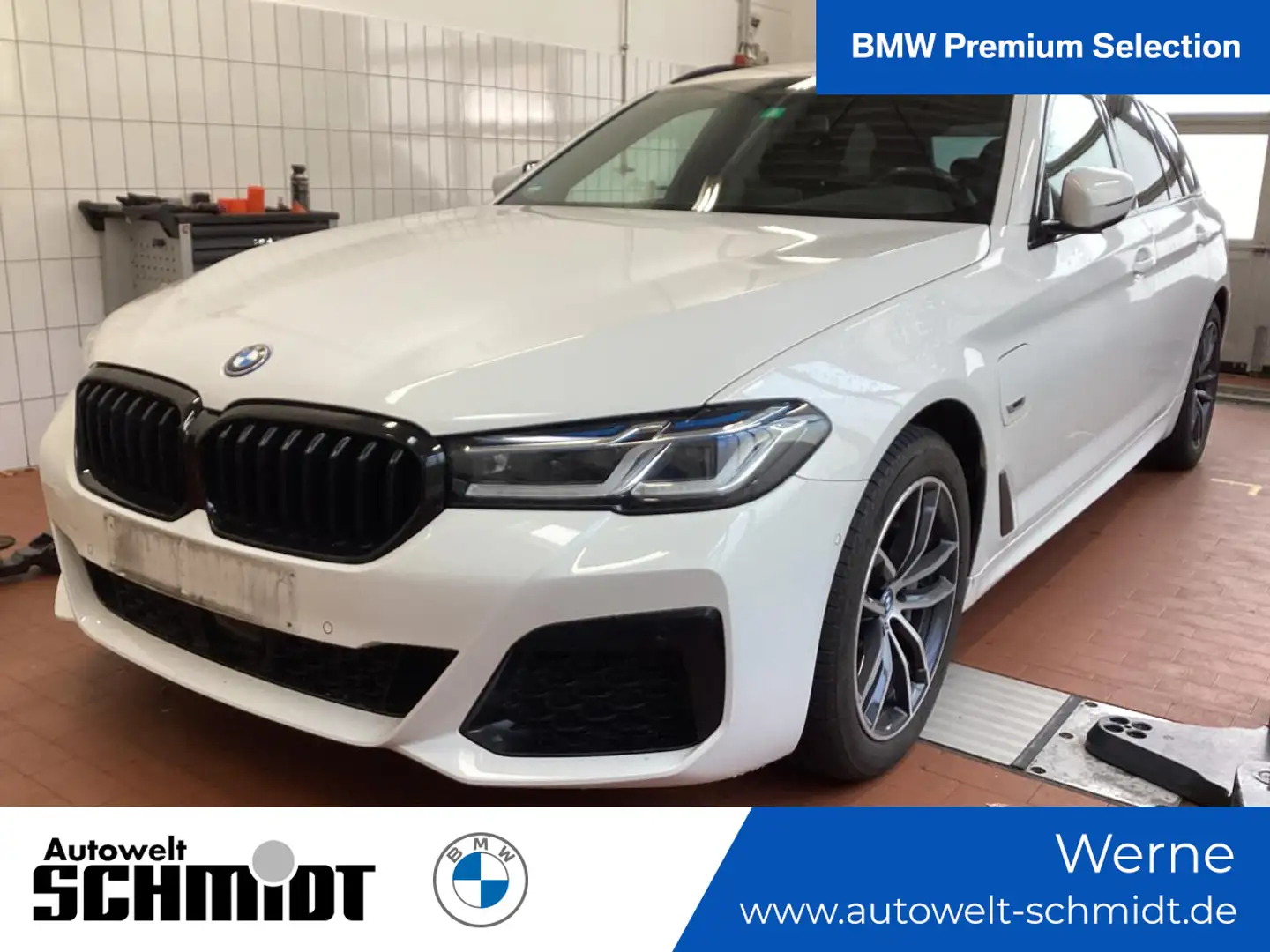 BMW 530 e xDrive Touring M Sport + 2J-BPS.-GARANTIE Weiß - 1