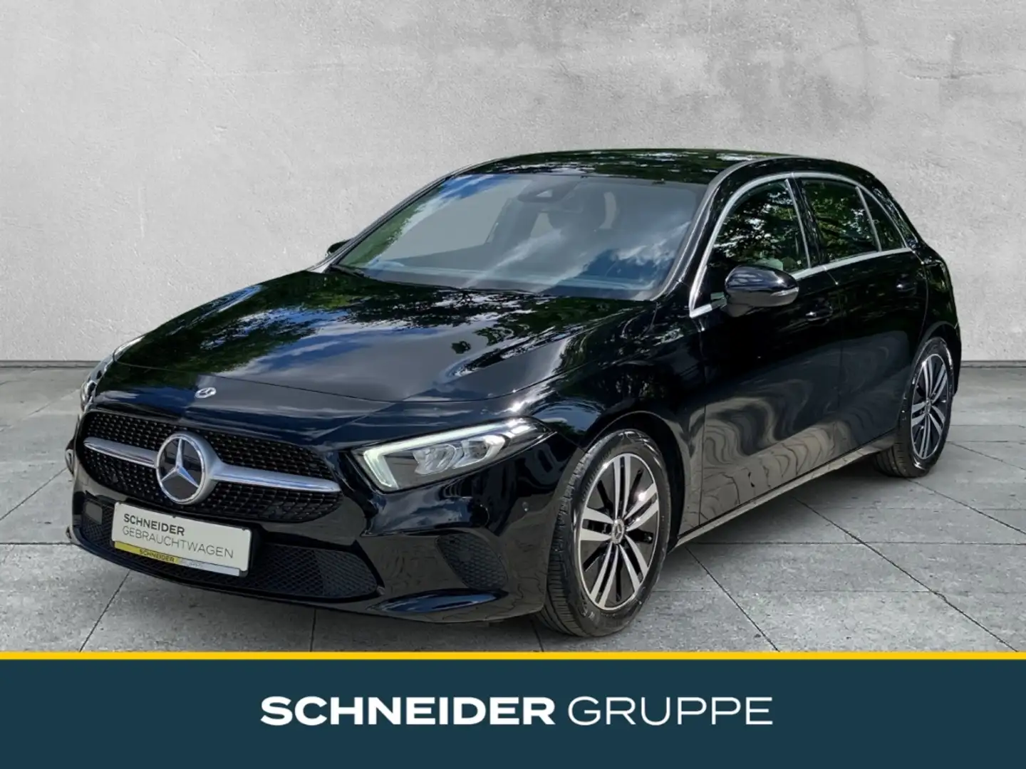 Mercedes-Benz A 200 PROGRESSIV LED+NAVI+SHZ+KAMERA+PDC+KLIMA Schwarz - 1