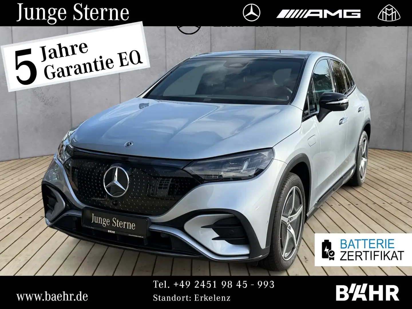 Mercedes-Benz EQE SUV EQE 300 SUV AMG+Night/"Flex-Bonus" - 3.850 Euro! Argent - 1