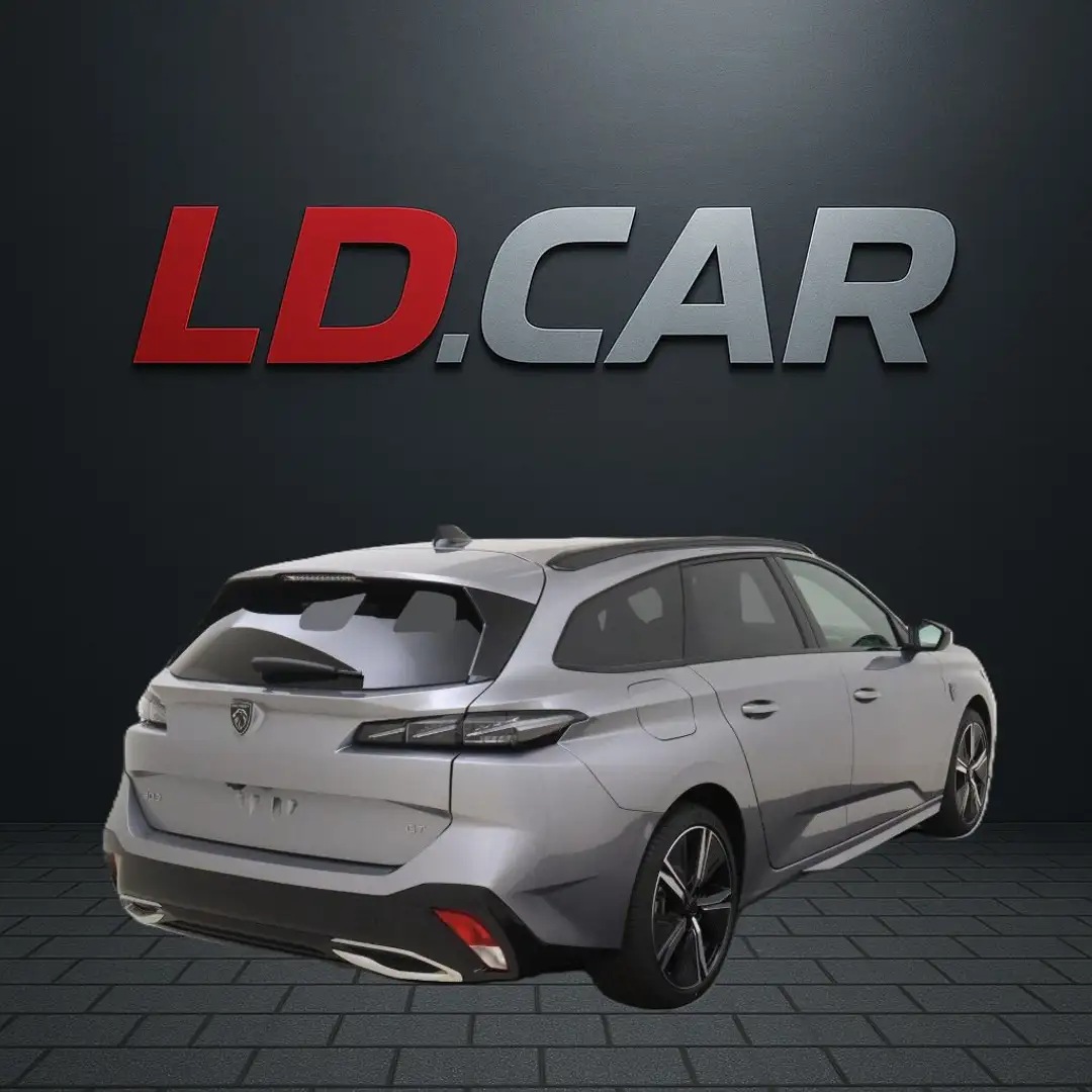 Peugeot 308 Hybrid 145 e-DCS6 SW GT Plateado - 2