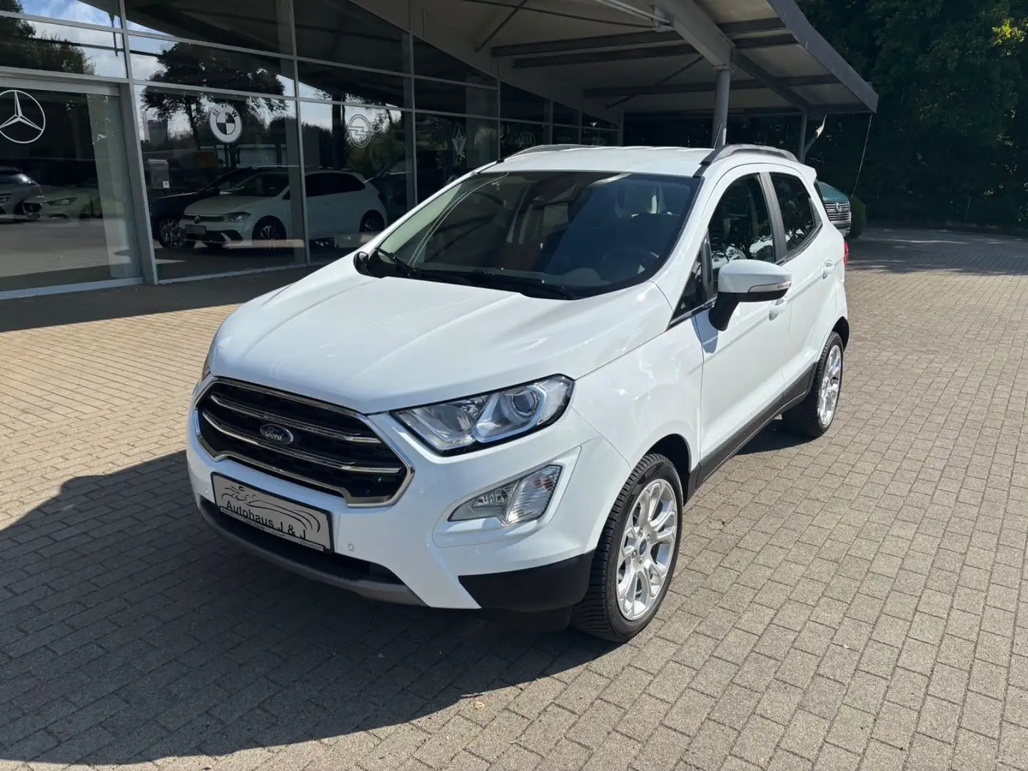 Ford EcoSport Titanium 1:0 EcoBoost SHZ/LED/BLIS/TEMP/ISOFIX Weiß - 1