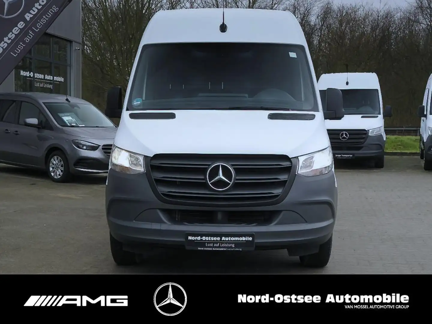 Mercedes-Benz Sprinter 317 L3H2 AHK Navi Kamera Tempomat MBUX Blanco - 2