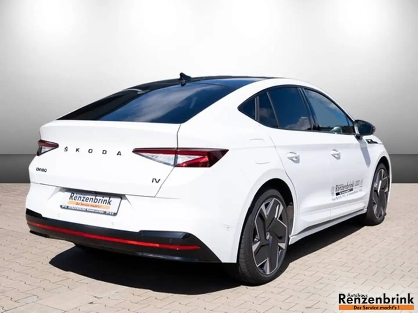 Skoda Enyaq iV Coupé RS 4x4 MATRIX*HUD*RFK*PANO Weiß - 2