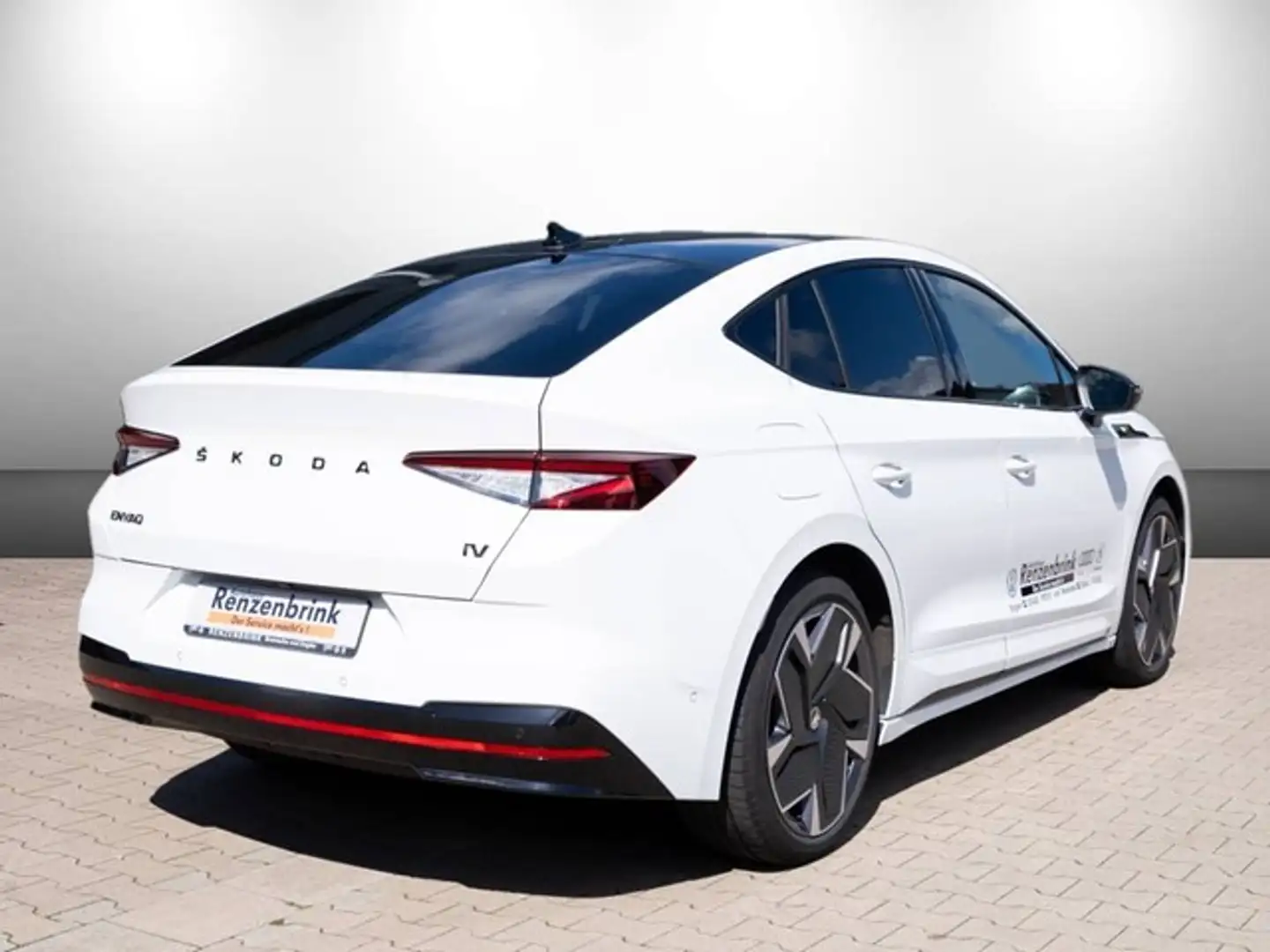 Skoda Enyaq iV Coupé RS 4x4 MATRIX*HUD*RFK*PANO Weiß - 2