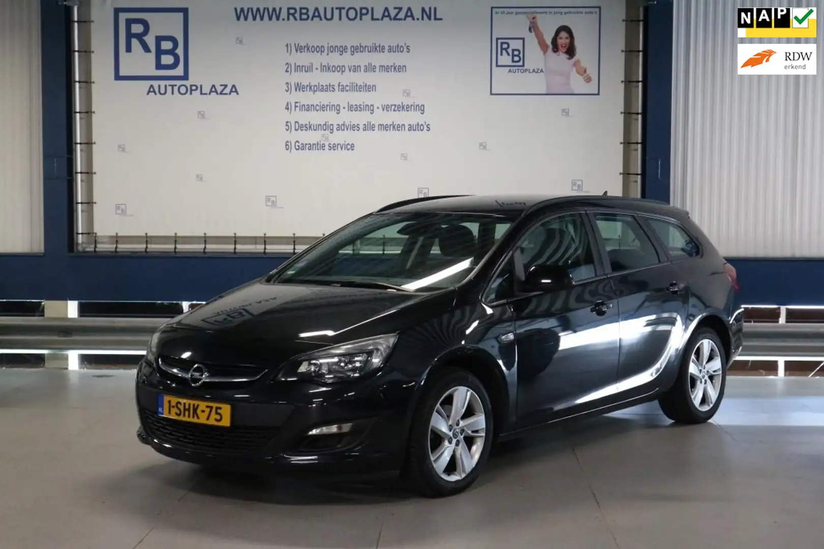 Opel Astra Sports Tourer 1.4 Turbo Berlin / Keurige Auto / AP Noir - 1