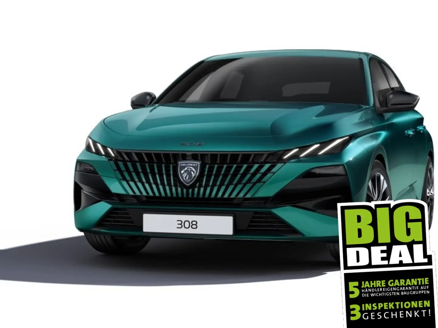 Peugeot 308 1.2 145 Allure ACC+LED+SHZ+Winterp.+2xKlima Blau - 1