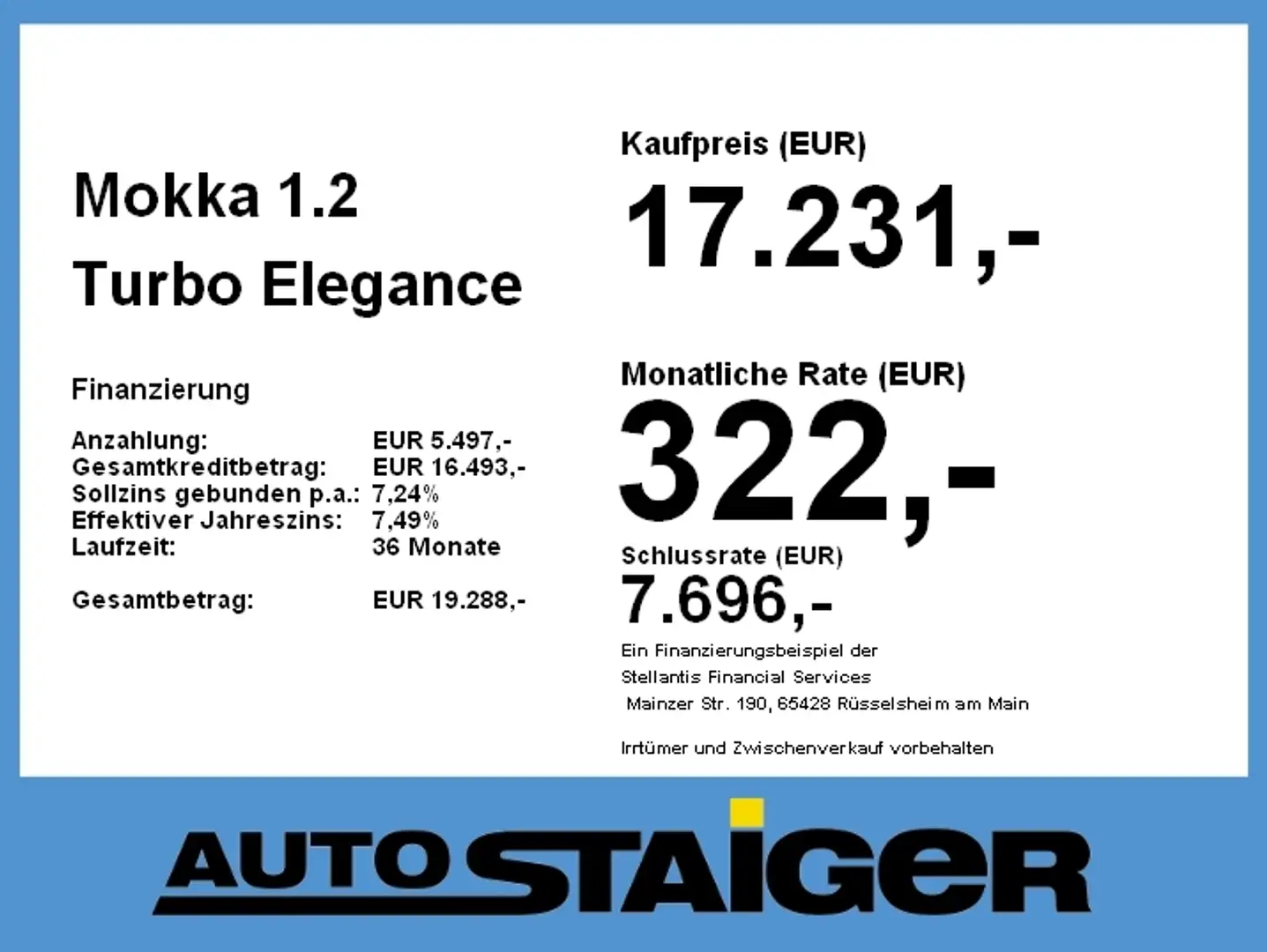 Opel Mokka 1.2 Turbo Elegance Navi Rückfahrkamera Rood - 2