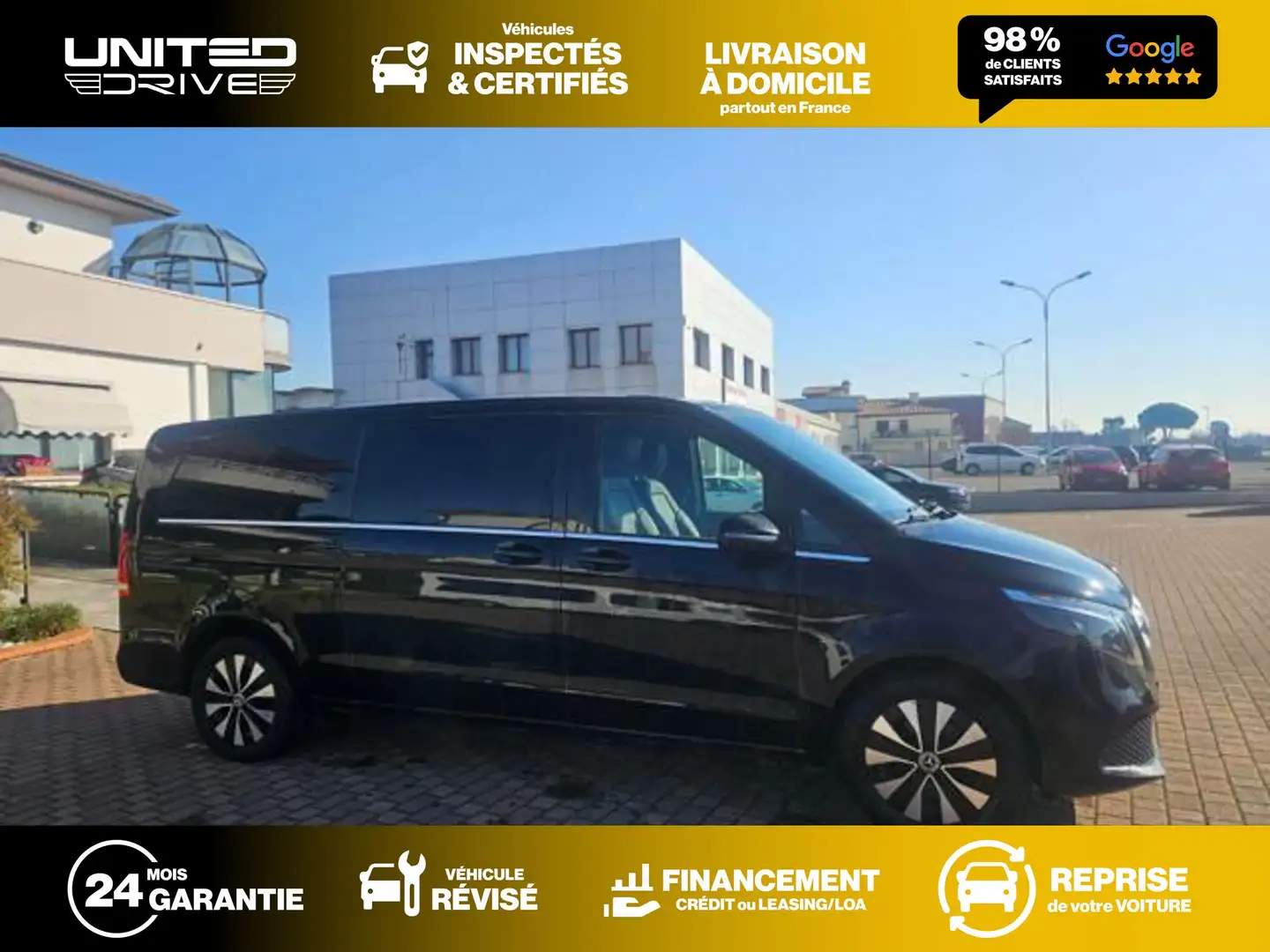 Mercedes-Benz V 300 d Extra-Long  8pl 9G-TRONIC Avantgarde 237CV Noir - 2