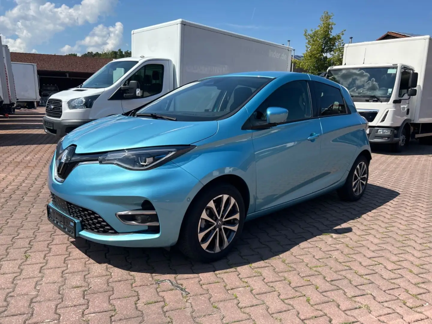 Renault ZOE Intens 52kwh Navi LED Kamera Blau - 1