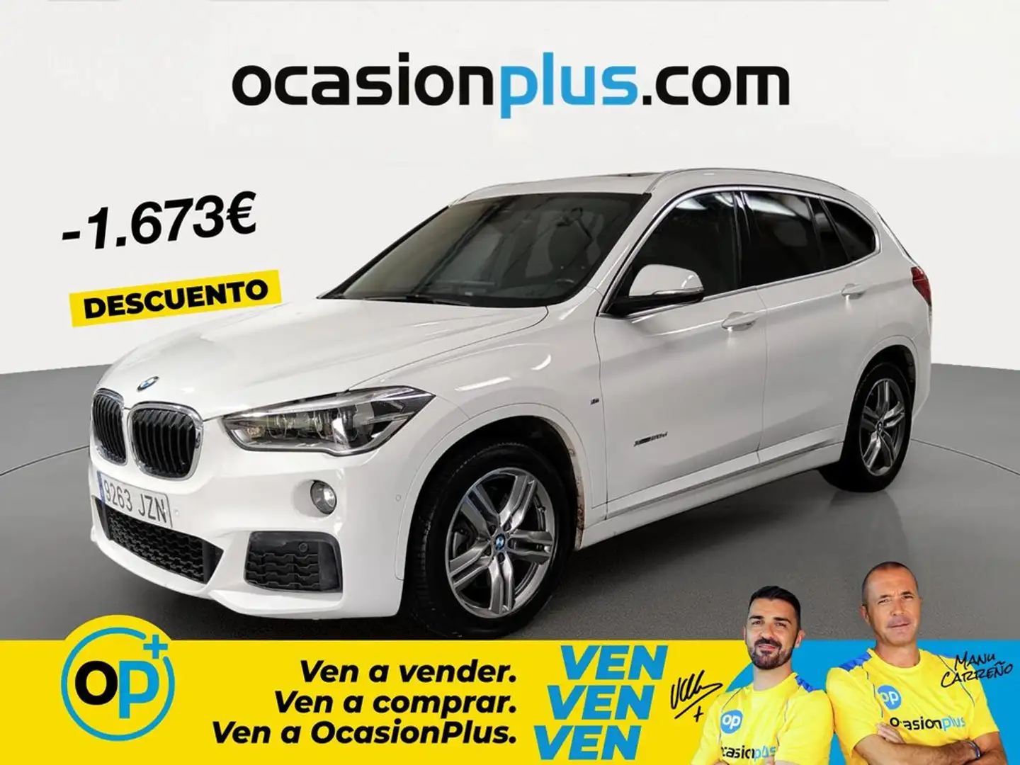 BMW X1 xDrive 20dA Blanco - 1