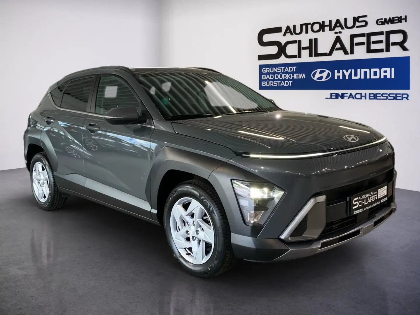 Hyundai KONA KONA 1.0 T-GDI Trend Navi LED Gris - 2