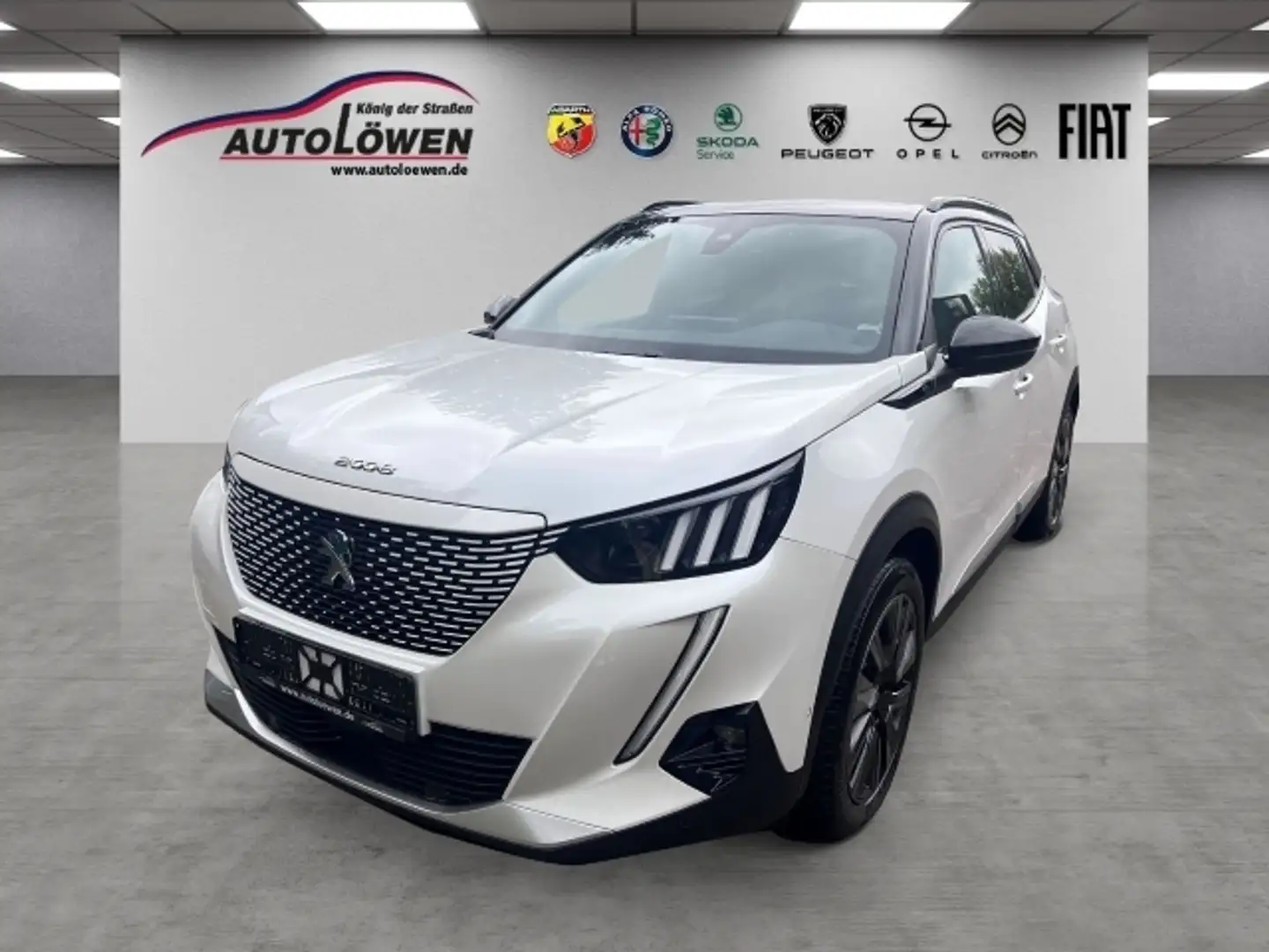 Peugeot 2008 Elektromotor Blanc - 2