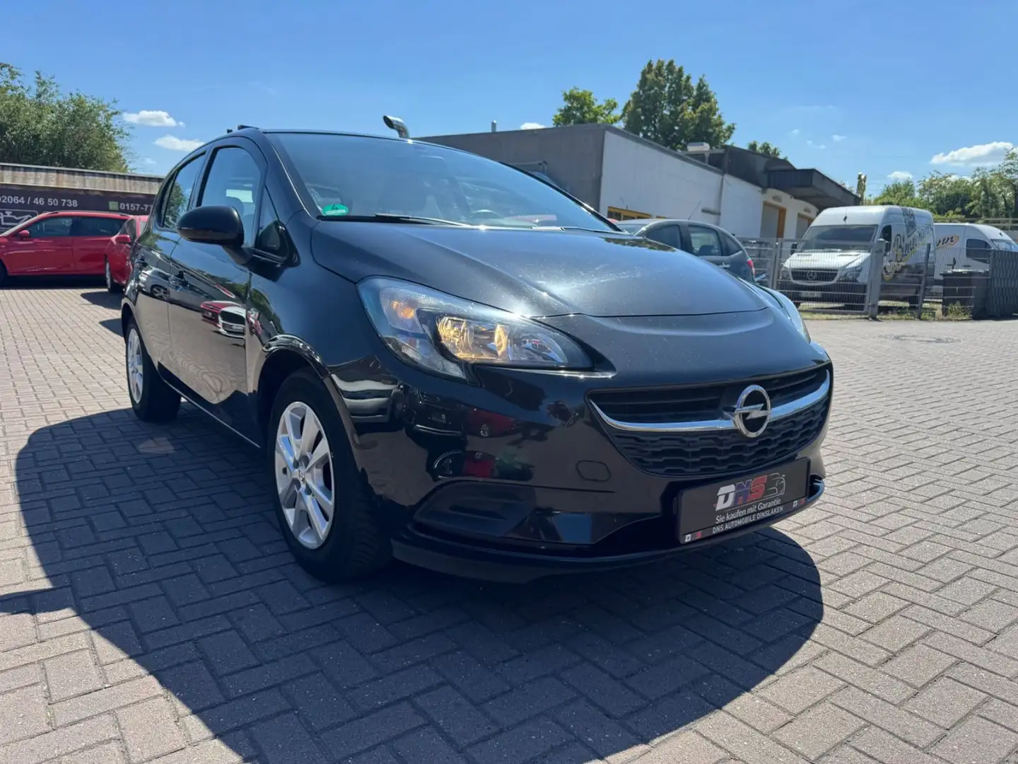 Opel Corsa E Edition*TÜV NEU+GARANTIE* Noir - 1
