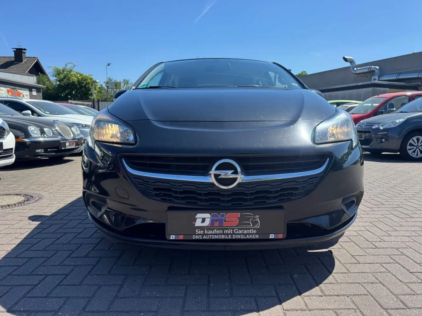 Opel Corsa E Edition*TÜV NEU+GARANTIE* Noir - 2