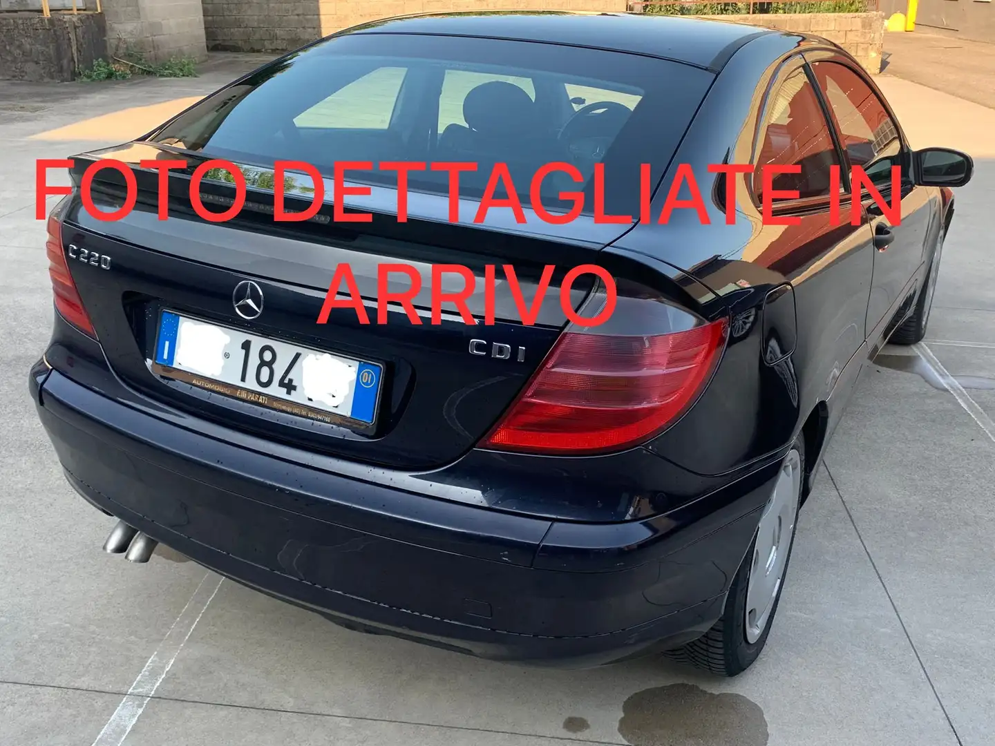 Mercedes-Benz C 220 SPORTCOUPE' UNICO PROP!!! Bleu - 1