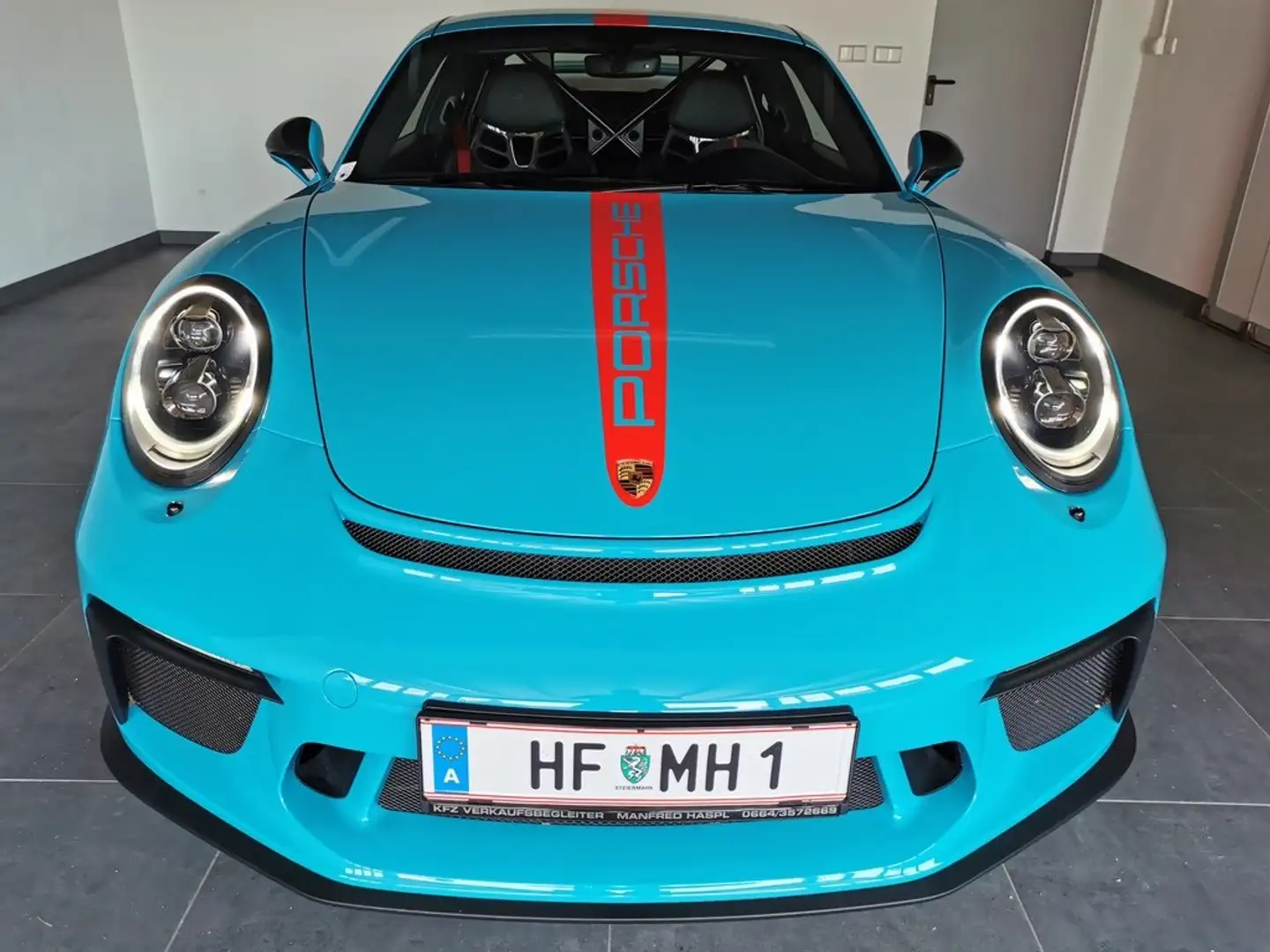 Porsche 911 -991.2 GT3 Clubsport,PTS Sonderfarbe,Approved,Bose Blau - 1