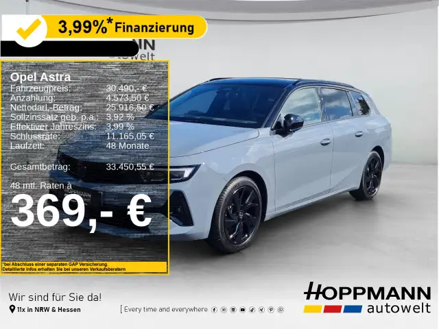 Opel Astra ST GS*Navi*AHK*SHZ*LHZ*Schiebedach