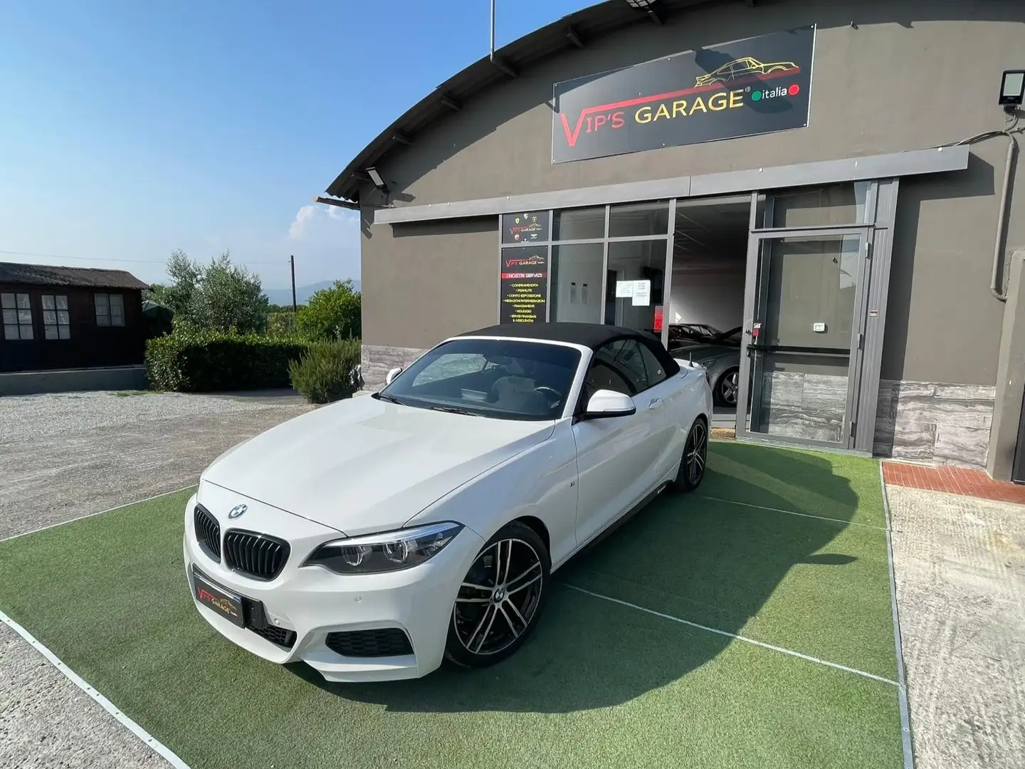 BMW 218 218i CABRIO ADVANTAGE *OFFERTA CON FINANZIAMENTO* Bianco - 1